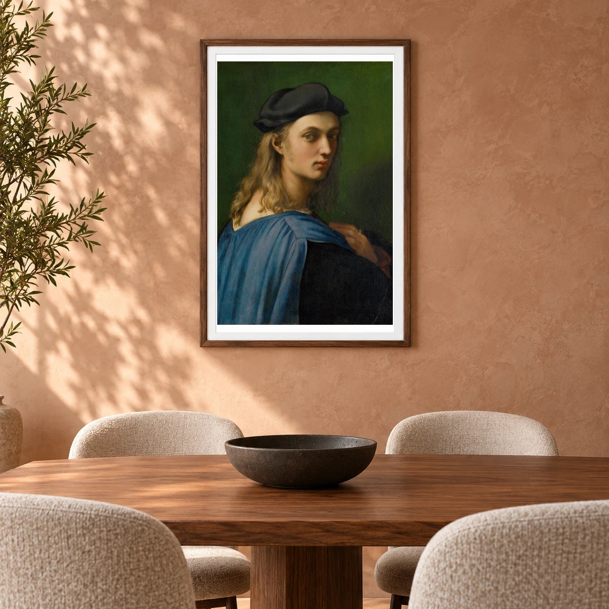 Raphael Bindo Altoviti — Classical Art shown in a styled interior