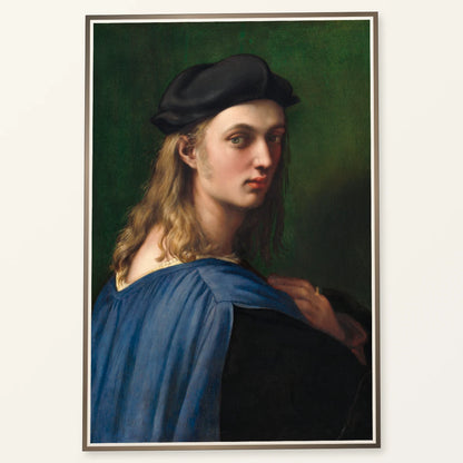 Raphael S Bindo Altoviti (ca. 1515) Famous Painting — Classical Art classical art print by SaamCrafts