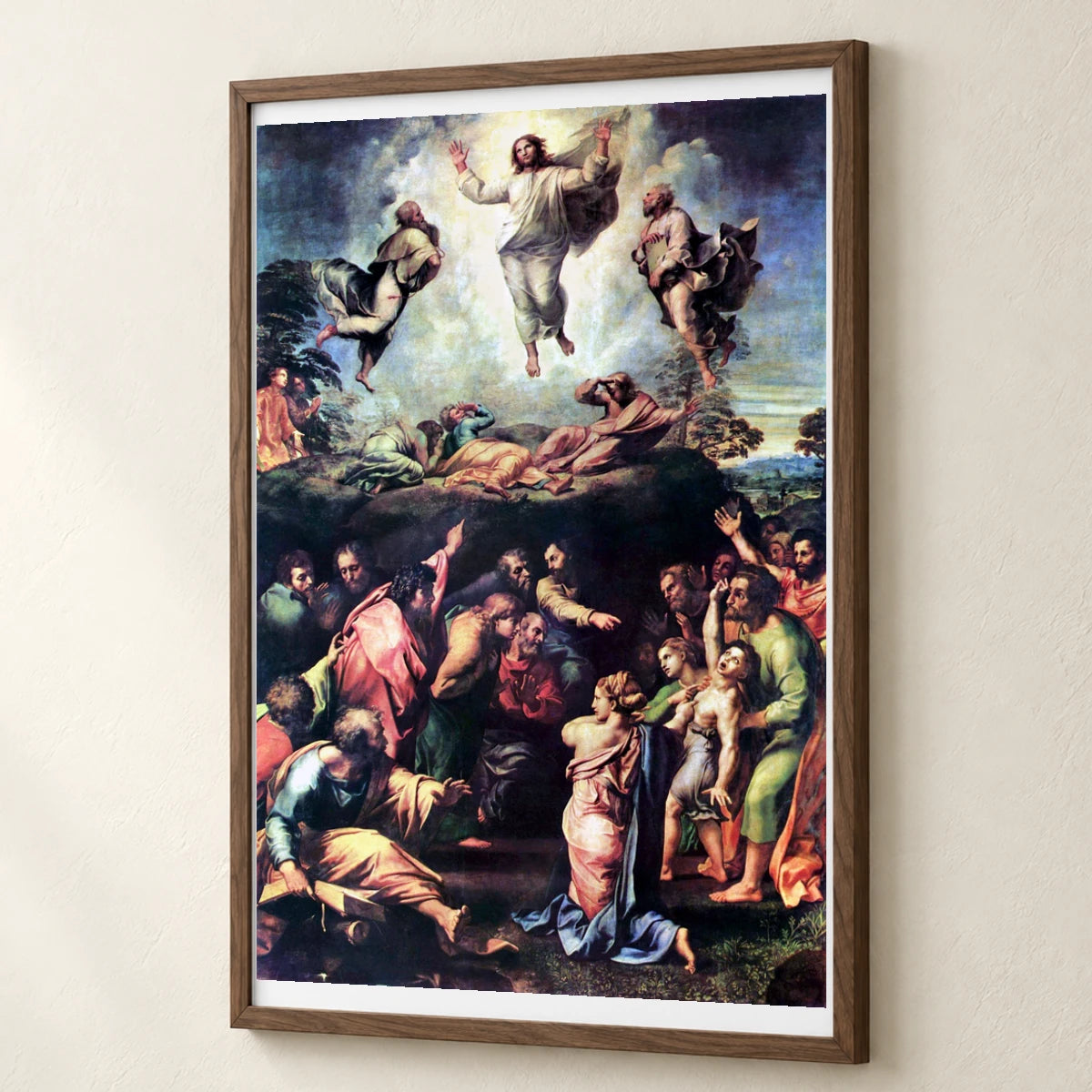 Raphael S Transfiguration (1516–1520) Famous Painting — Classical Art classical art print by SaamCrafts