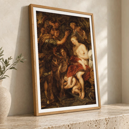 The Crowning Of Roxana By Peter Paul Rubens — Classical Art classical art print by SaamCrafts