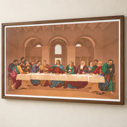 The Last Supper (1877) By Leonardo Da Vinci — Classical Art classical art print by SaamCrafts