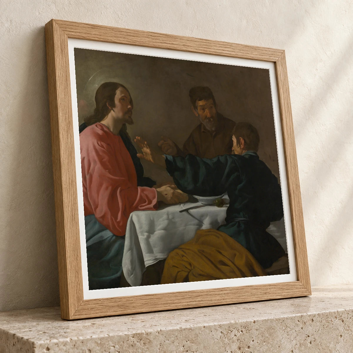 The Supper At Emmaus By Velázquez — Classical Art classical art print by SaamCrafts