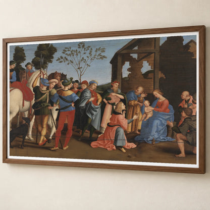 The Worship Of Kings By Raphael — Classical Art classical art print by SaamCrafts