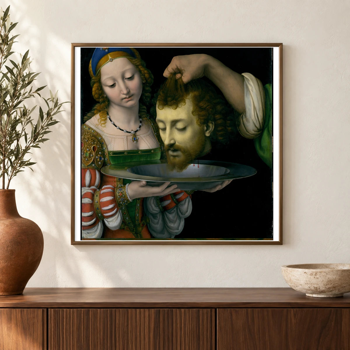 Klimt — Gustav Klimt shown in a styled interior
