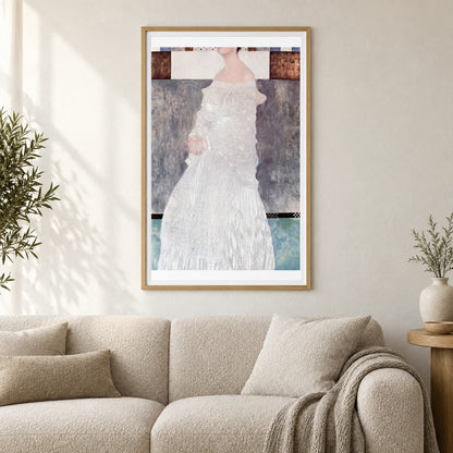 Klimt II — Gustav Klimt shown in a styled interior
