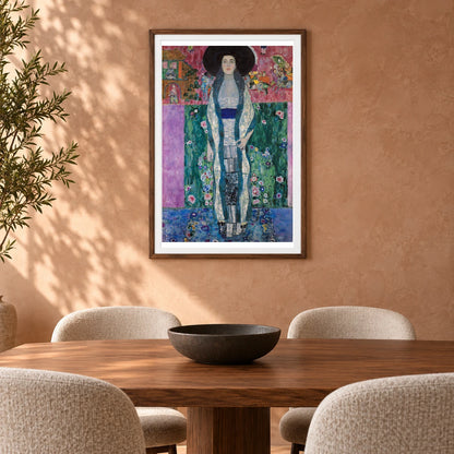 Klimt IV — Gustav Klimt shown in a styled interior
