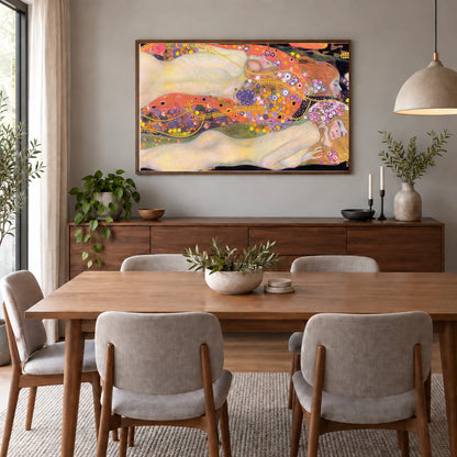 Klimt V — Gustav Klimt shown in a styled interior