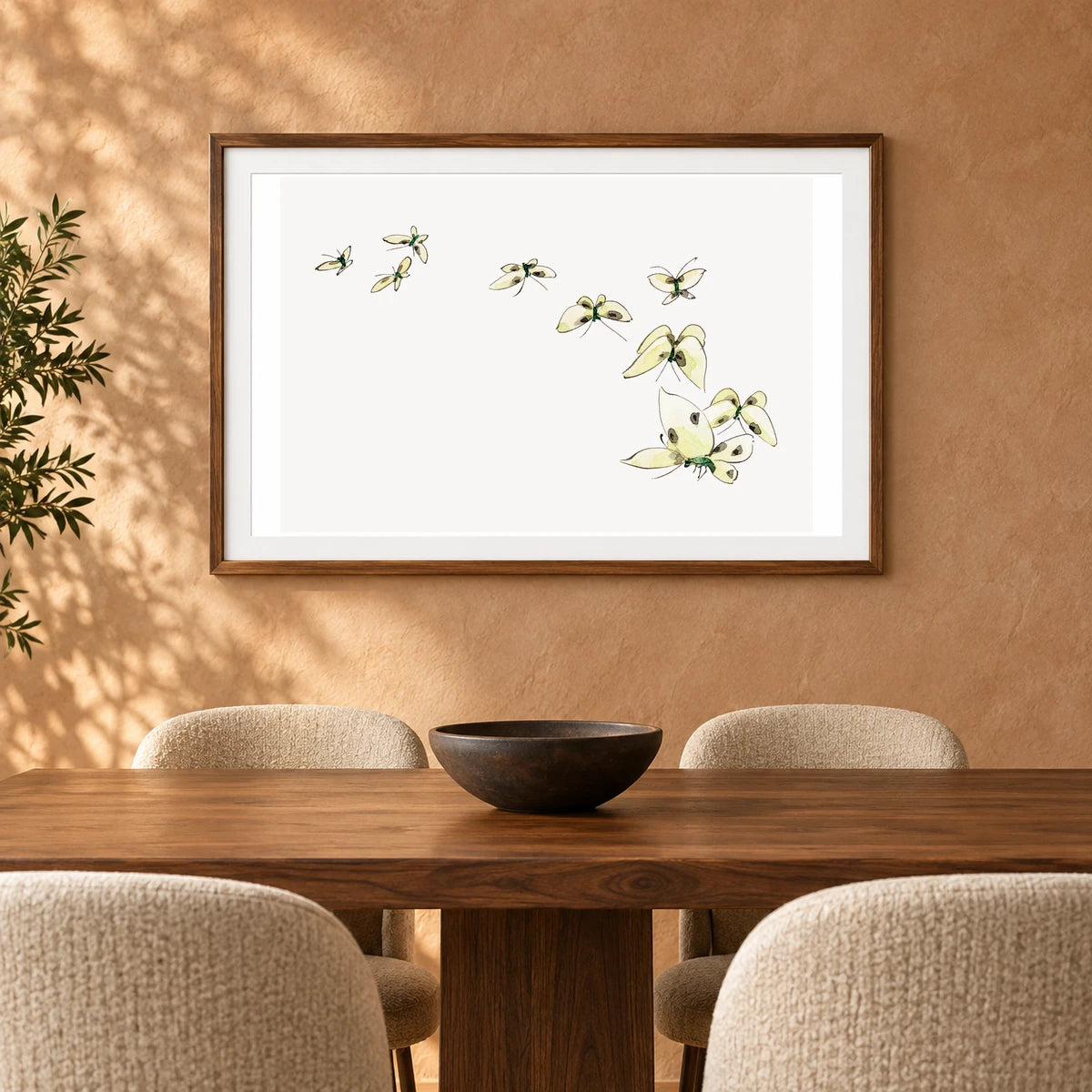 Katsushika Hokusai III — Katsushika Hokusai shown in a styled interior