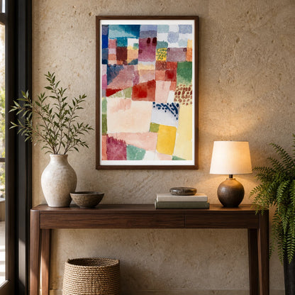 Paul Klee III — Paul Klee shown in a styled interior