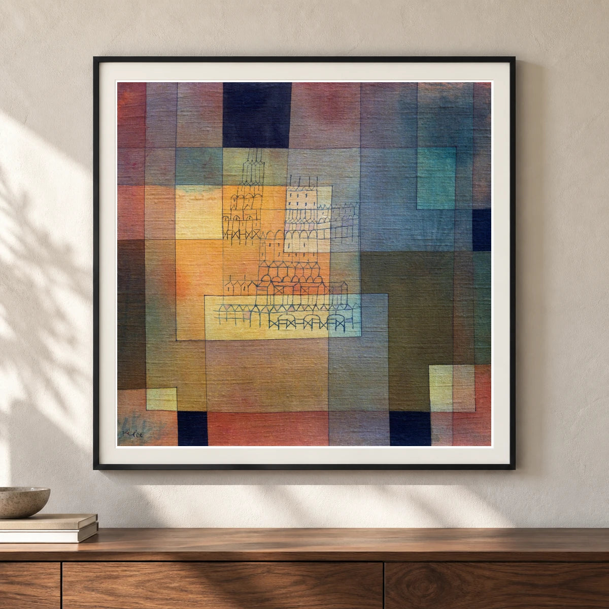 Paul Klee V — Paul Klee shown in a styled interior
