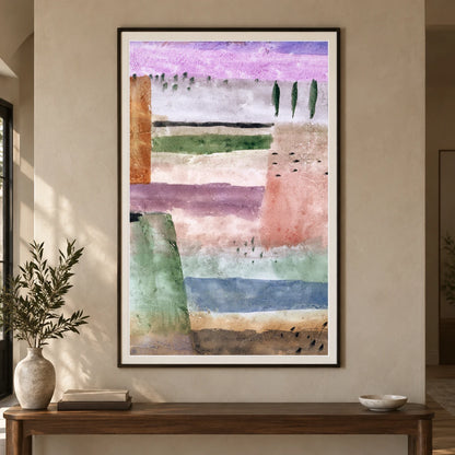 Paul Klee VIII — Paul Klee shown in a styled interior