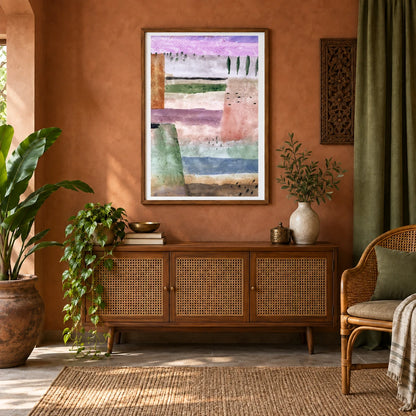 Paul Klee VIII — Paul Klee shown in a styled interior