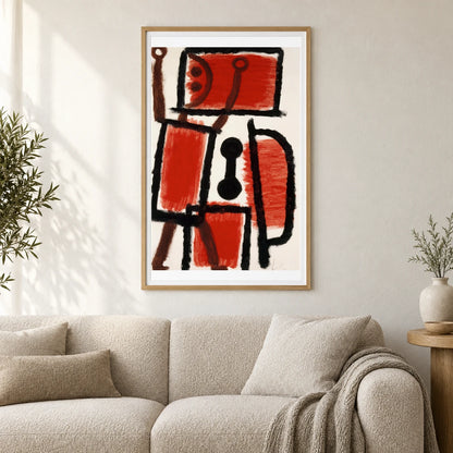 Paul Klee IX — Paul Klee shown in a styled interior