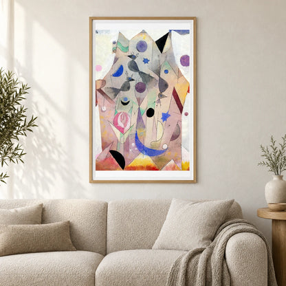 Paul Klee XII — Paul Klee shown in a styled interior