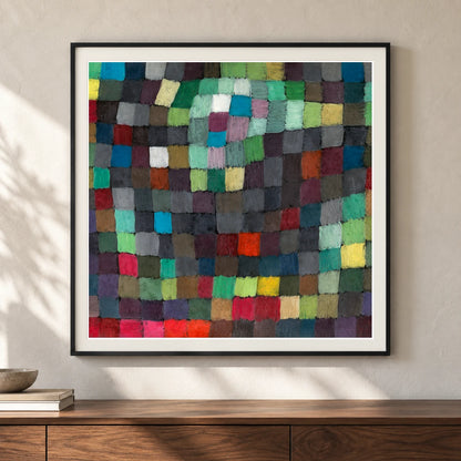 Paul Klee XIV — Paul Klee shown in a styled interior