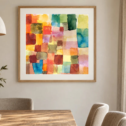 Paul Klee XV — Paul Klee shown in a styled interior
