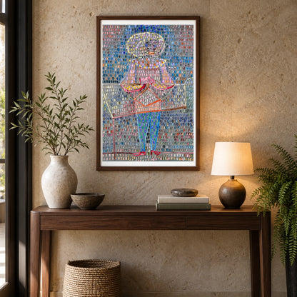 Paul Klee XVI — Paul Klee shown in a styled interior
