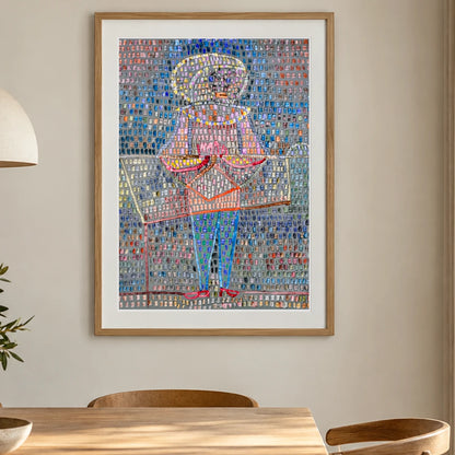 Paul Klee XVI — Paul Klee shown in a styled interior