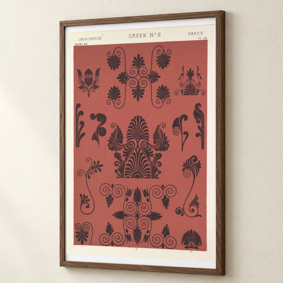 Greek No.6 — Modern & Contemporary modern & contemporary art print by SaamCrafts