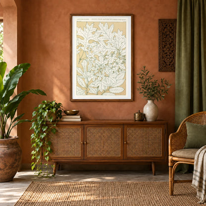 Leaves From Nature No.4 — Modern & Contemporary shown in a styled interior