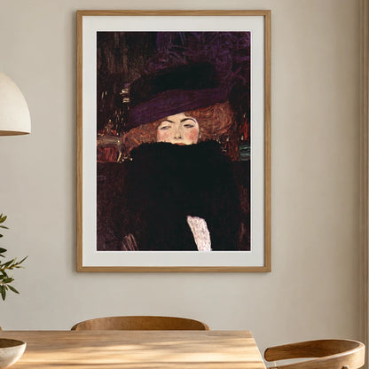 Klimt XI — Gustav Klimt shown in a styled interior