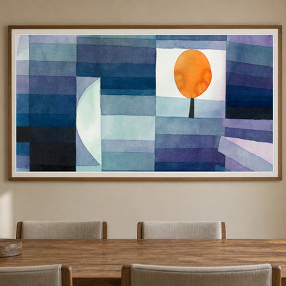 Paul Klee XIX — Paul Klee shown in a styled interior