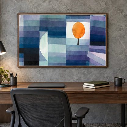Paul Klee XIX — Paul Klee shown in a styled interior