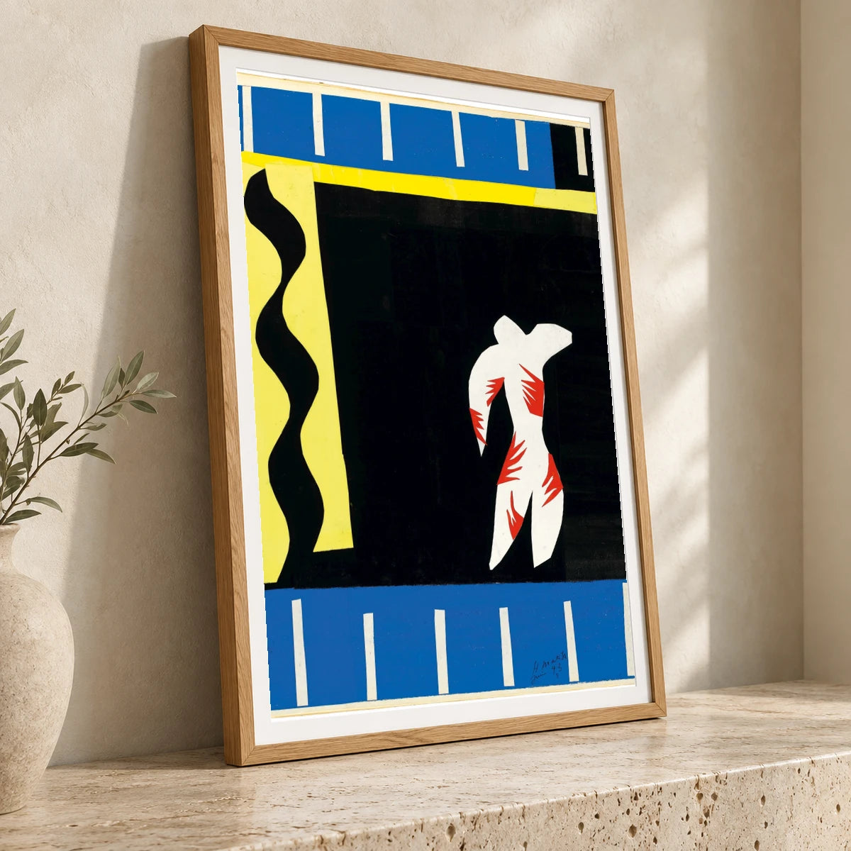 Henri Matisse The Clown 1943 Abstract Expressionism — Henri Matisse henri matisse print by SaamCrafts