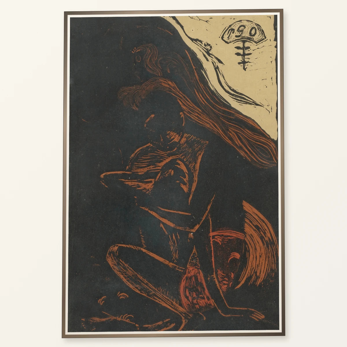 Te Fararv – Ici On Fait L’amour (1893 94) — Paul Gauguin paul gauguin print by SaamCrafts