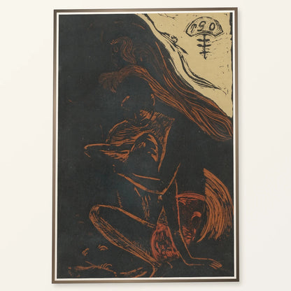Te Fararv – Ici On Fait L’amour (1893 94) — Paul Gauguin paul gauguin print by SaamCrafts