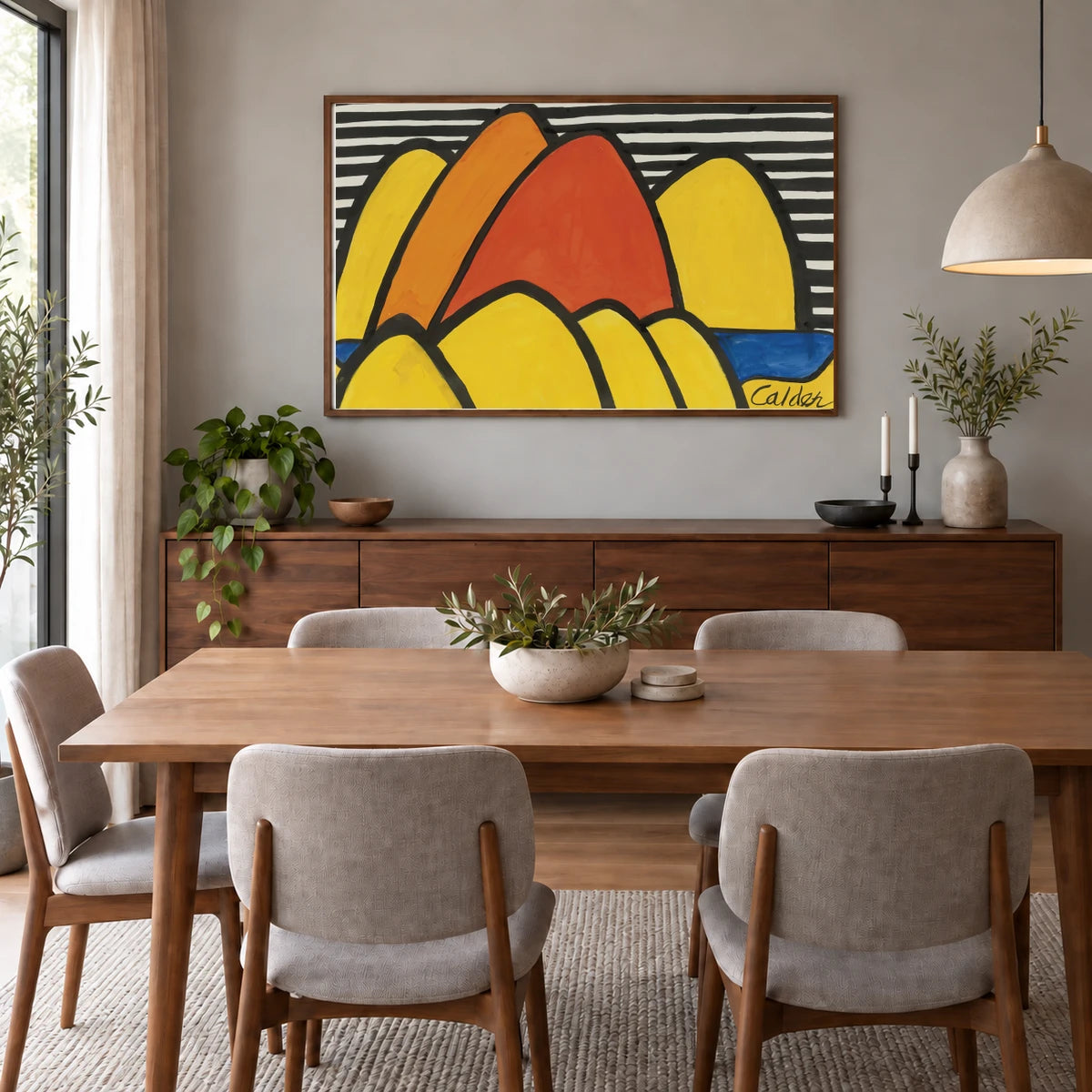 Bumps (1974) — Modern & Contemporary shown in a styled interior