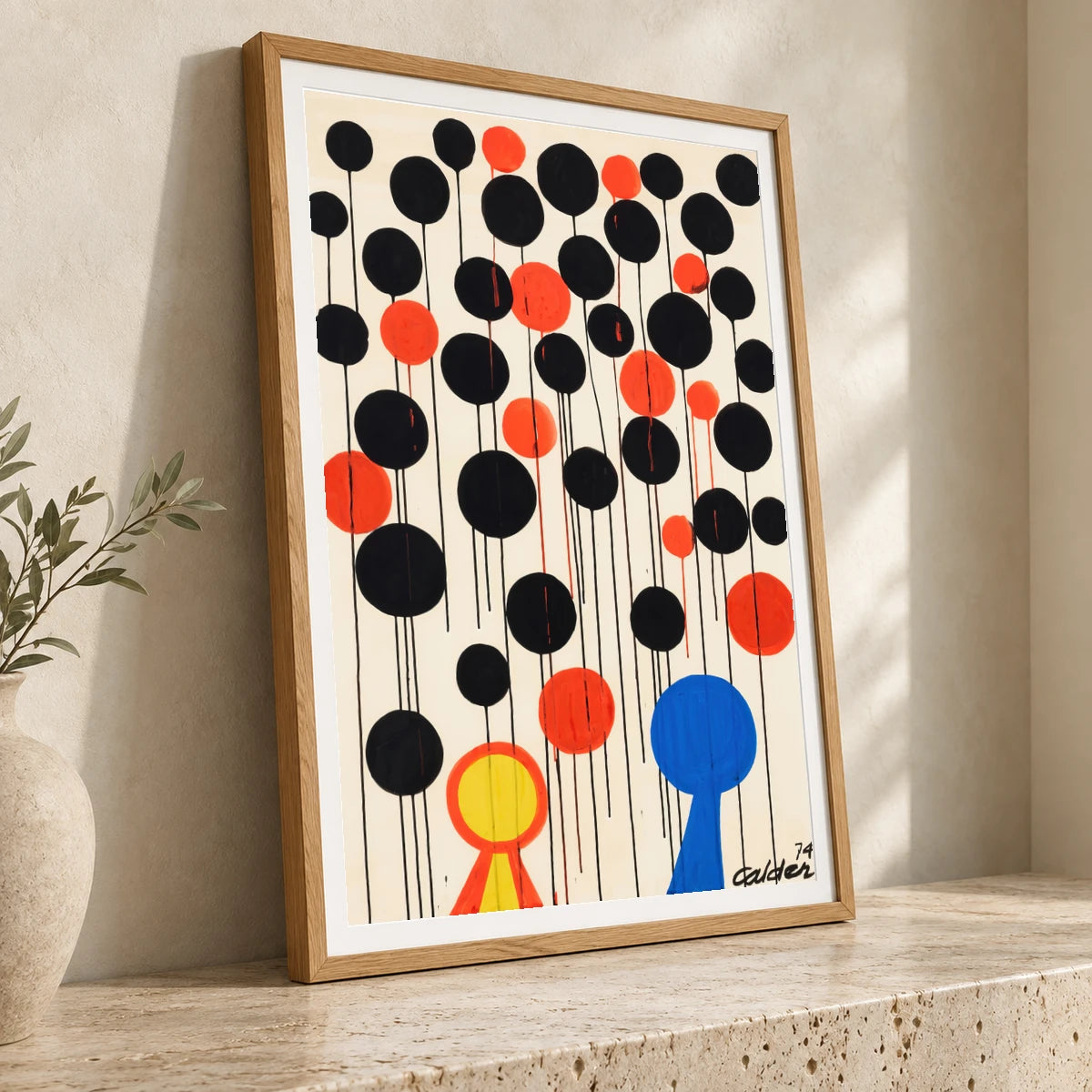 Envol (1974) — Modern & Contemporary modern & contemporary art print by SaamCrafts