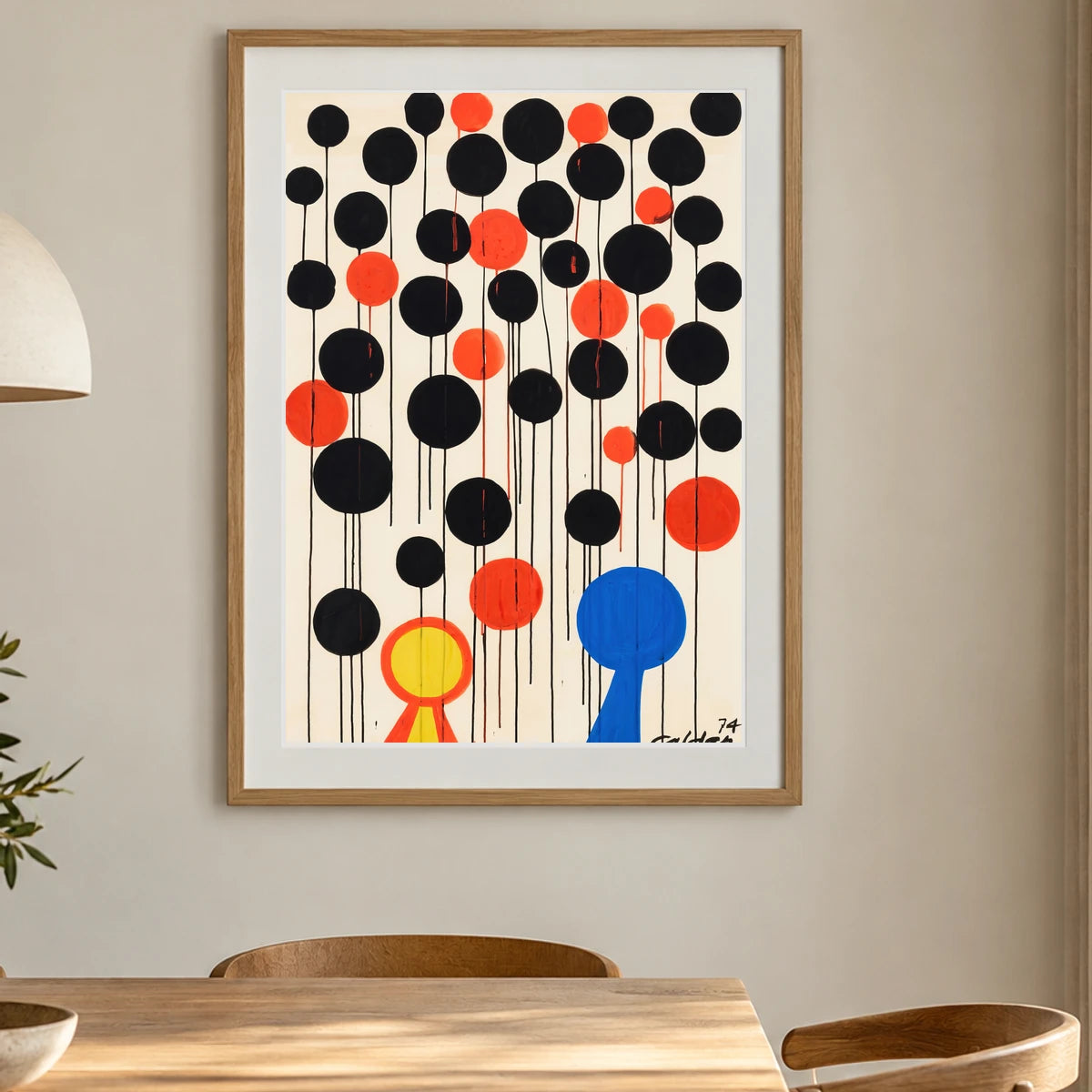 Envol (1974) — Modern & Contemporary shown in a styled interior