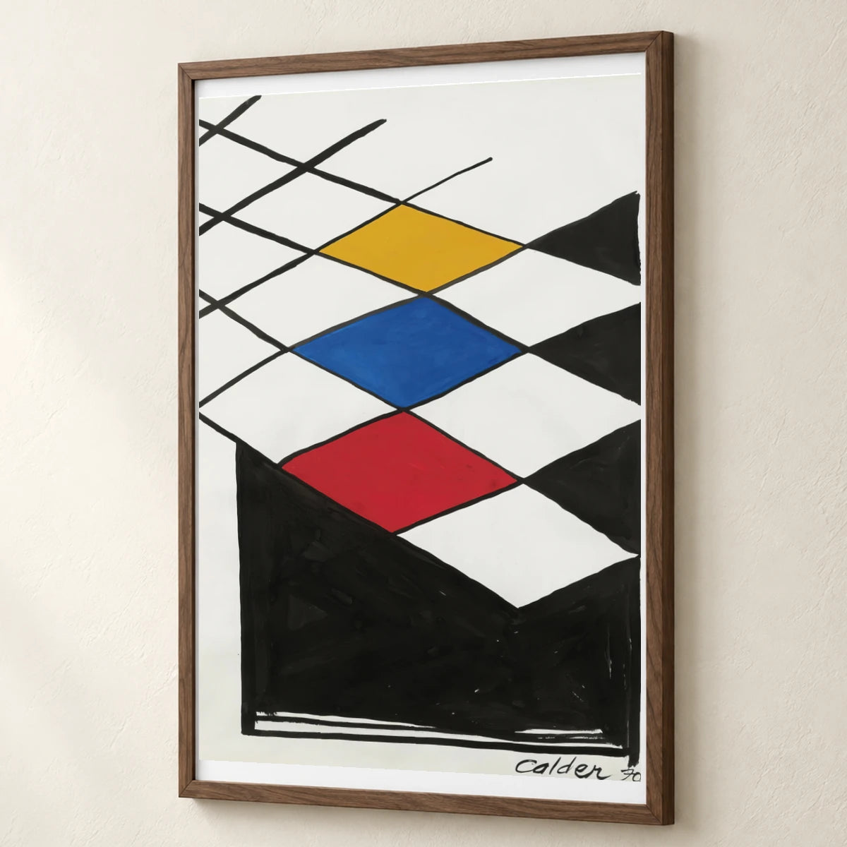 Faux Vitraux (1970) — Modern & Contemporary modern & contemporary art print by SaamCrafts