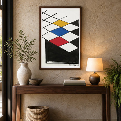 Faux Vitraux (1970) — Modern & Contemporary shown in a styled interior