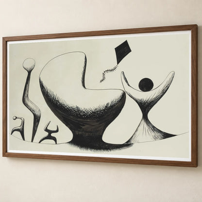 Studies For Sculpture (1941) — Modern & Contemporary modern & contemporary art print by SaamCrafts