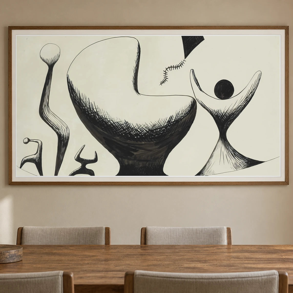 Studies For Sculpture (1941) — Modern & Contemporary shown in a styled interior