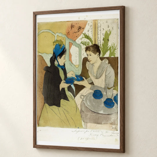 Afternoon Tea Party (1890–1891) — Modern & Contemporary modern & contemporary art print by SaamCrafts