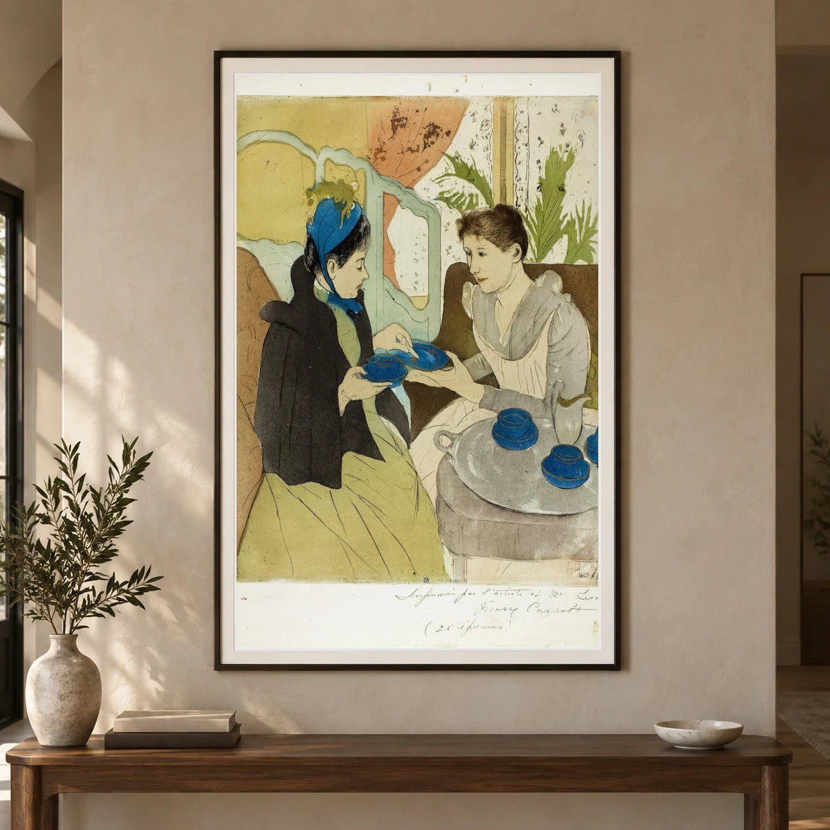 Afternoon Tea Party (1890–1891) — Modern & Contemporary shown in a styled interior