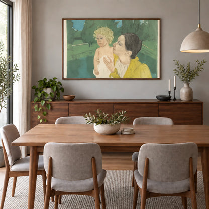 By The Pond (circa 1896) — Modern & Contemporary shown in a styled interior