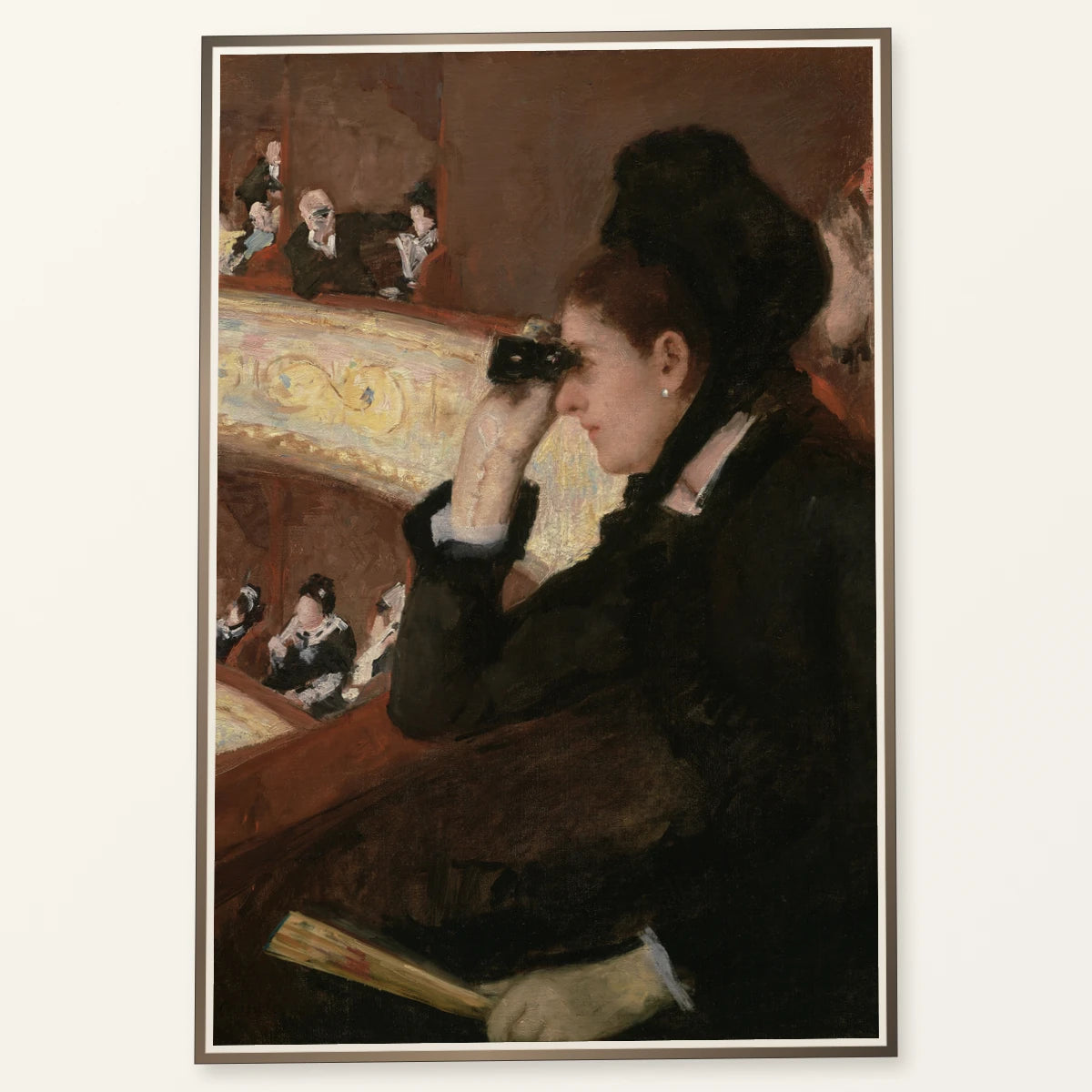 In The Loge — Modern & Contemporary modern & contemporary art print by SaamCrafts