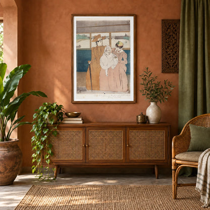 In The Omnibus (1890 1891) — Modern & Contemporary shown in a styled interior