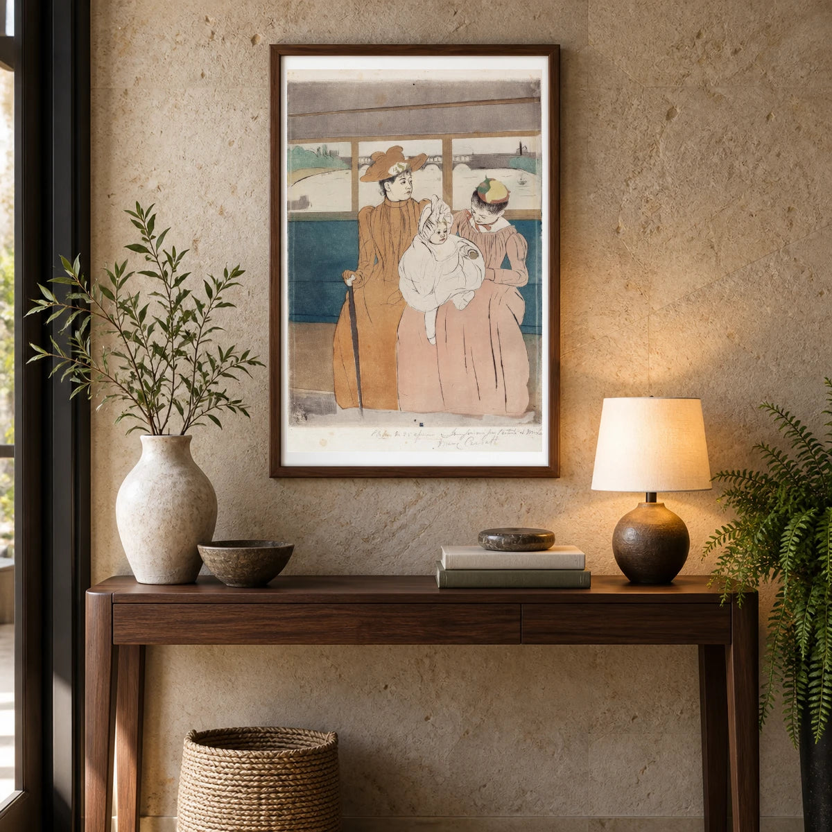 In The Omnibus (1890 1891) — Modern & Contemporary shown in a styled interior