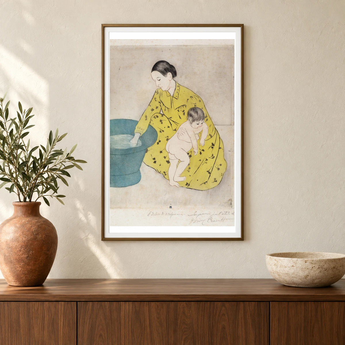 The Bath (1890 1891) — Modern & Contemporary shown in a styled interior