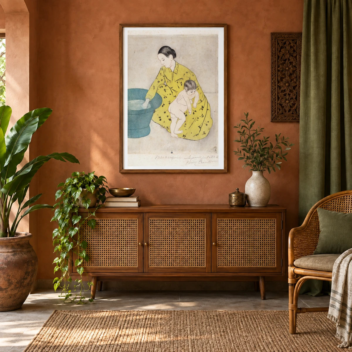 The Bath (1890 1891) — Modern & Contemporary shown in a styled interior