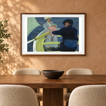The Boating Party (1893 1894) — Modern & Contemporary shown in a styled interior