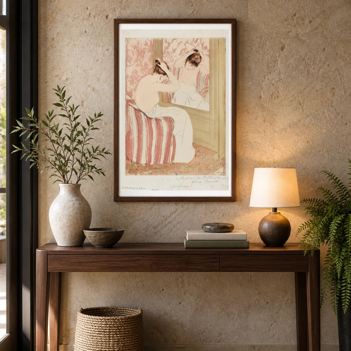 The Coiffure (1890 1891) — Modern & Contemporary shown in a styled interior