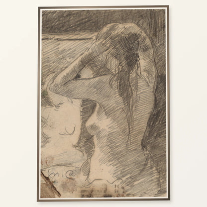 The Coiffure (c. 1891) — Modern & Contemporary modern & contemporary art print by SaamCrafts