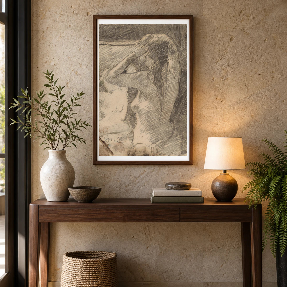 The Coiffure (c. 1891) — Modern & Contemporary shown in a styled interior
