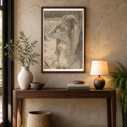 The Coiffure (c. 1891) — Modern & Contemporary shown in a styled interior